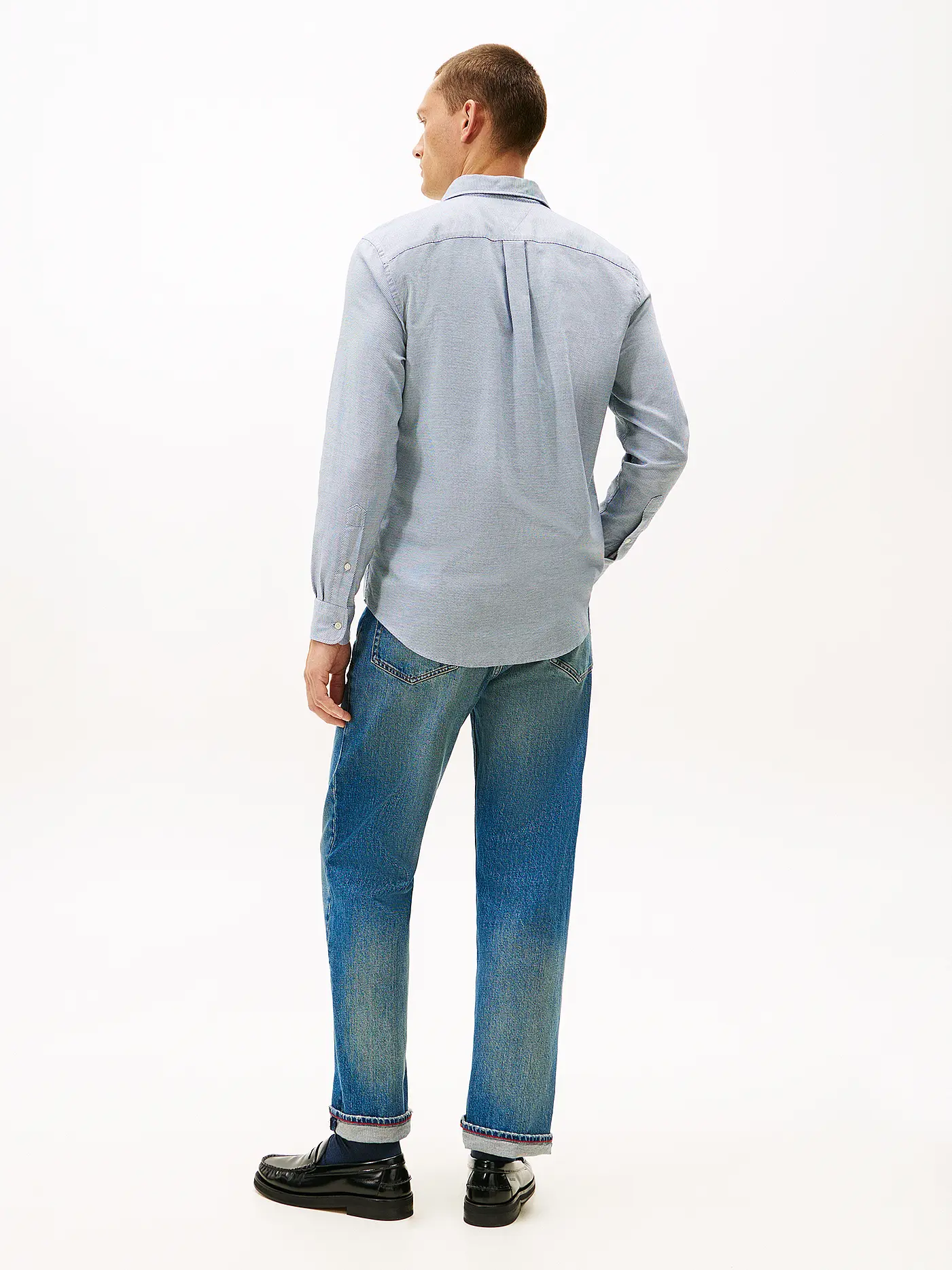TOMMY HILFIGER | Hemd Regular Fit  | blau