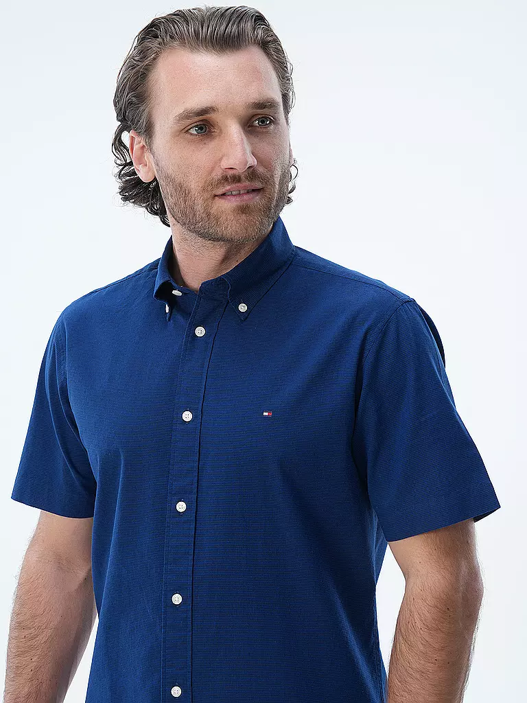 TOMMY HILFIGER | Hemd Regular Fit  | blau