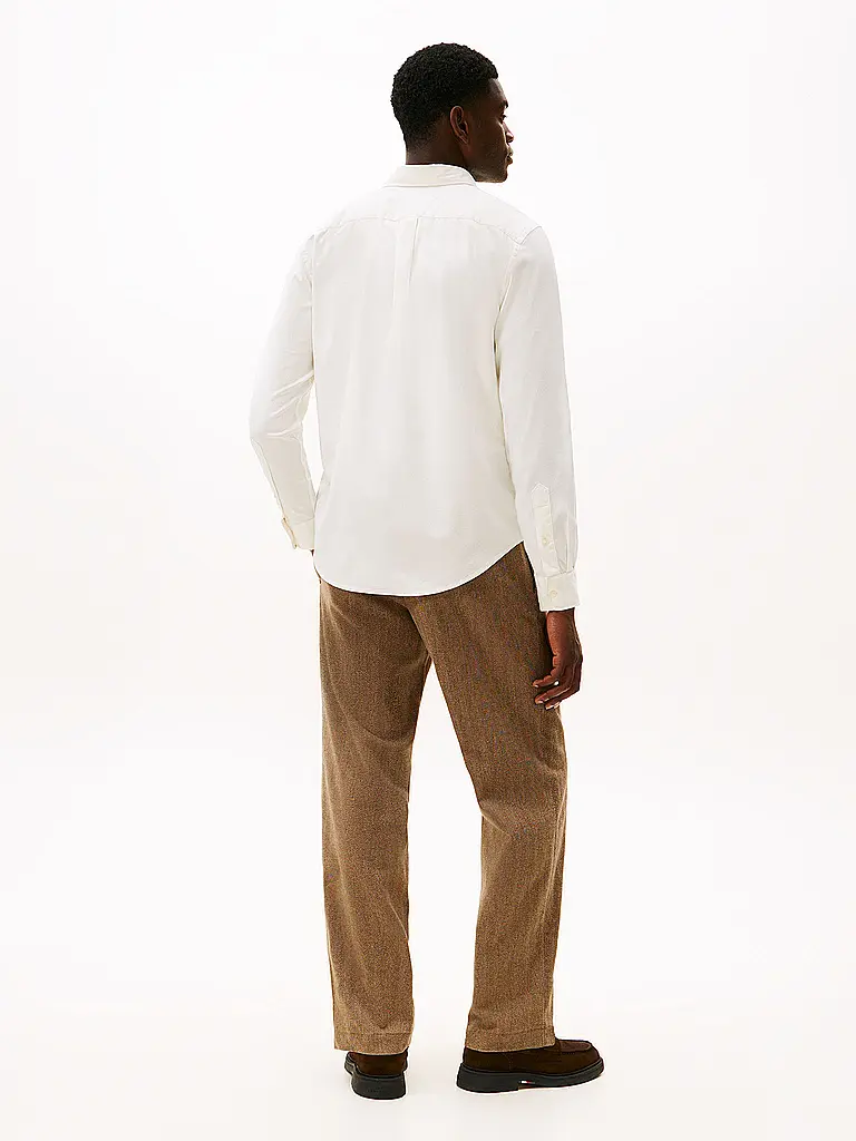 TOMMY HILFIGER | Hemd Regular Fit  | weiss