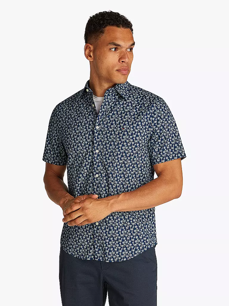TOMMY HILFIGER | Hemd Regular Fit  | blau