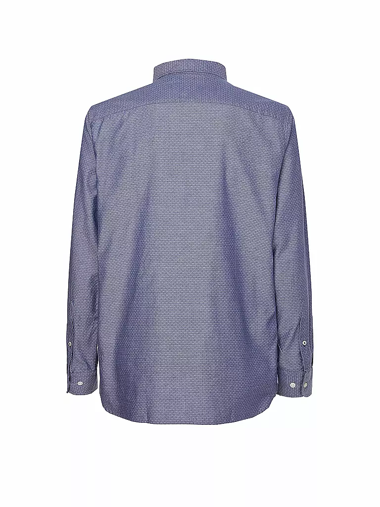 TOMMY HILFIGER | Hemd Regular Fit DOBBY | blau