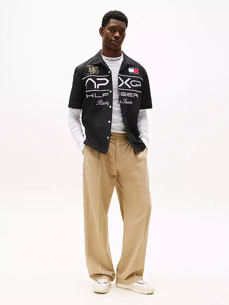 TOMMY HILFIGER | Hemd Regular Fit F1 MOVIE | schwarz