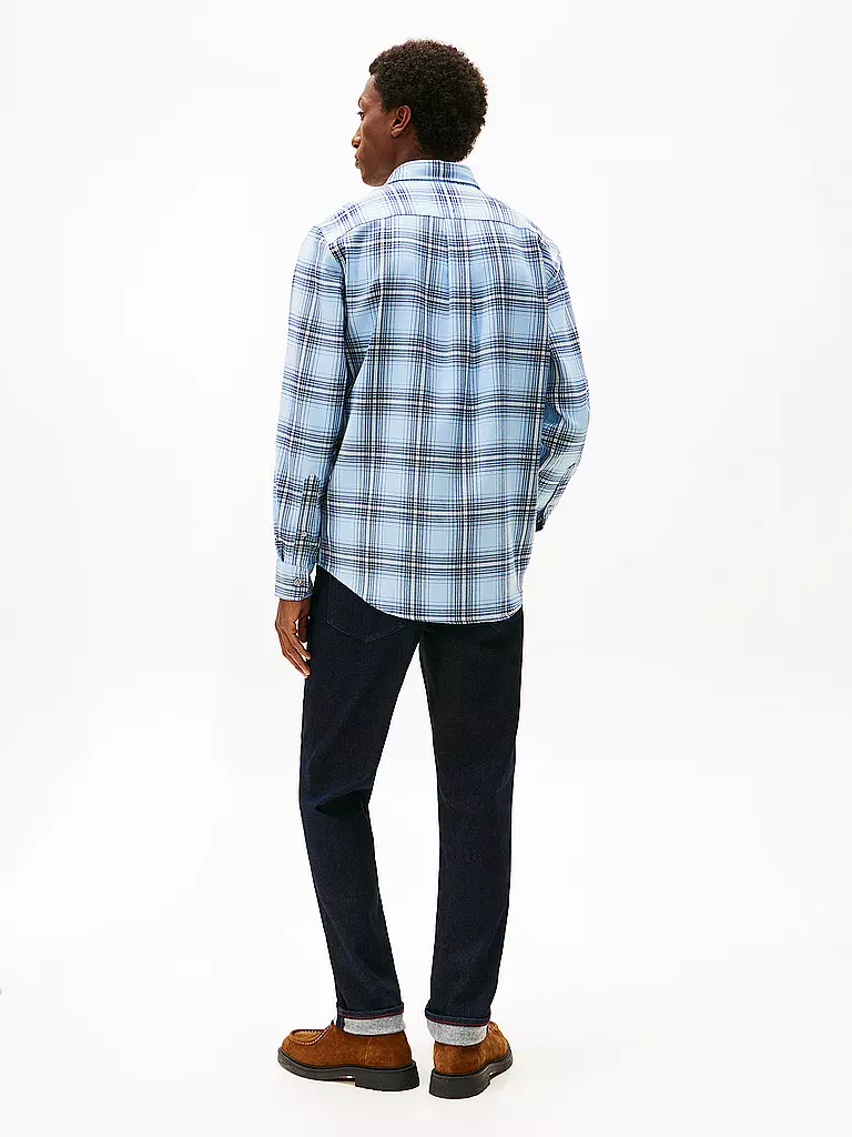 TOMMY HILFIGER | Hemd Regular Fit | hellblau