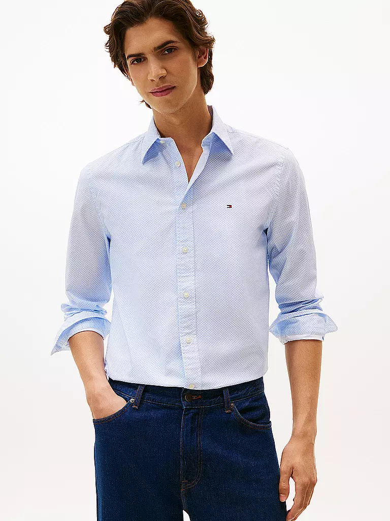 TOMMY HILFIGER | Hemd Regular Fit | dunkelgrün