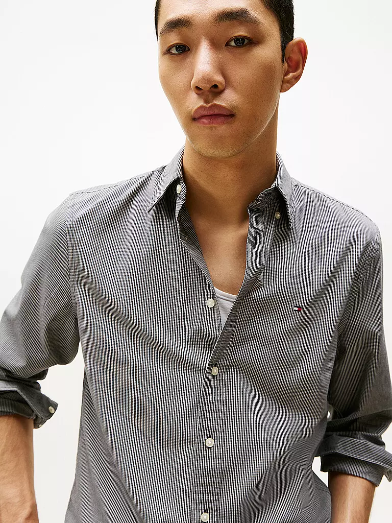 TOMMY HILFIGER | Hemd Regular Fit | hellblau