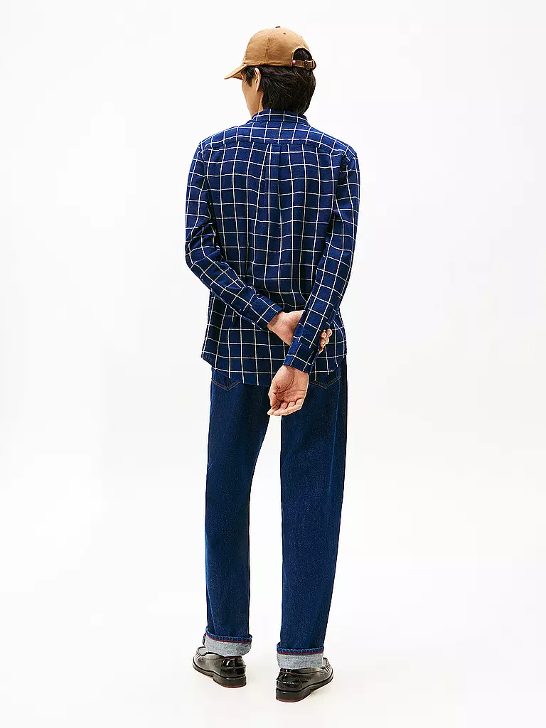 TOMMY HILFIGER | Hemd Regular Fit | dunkelblau