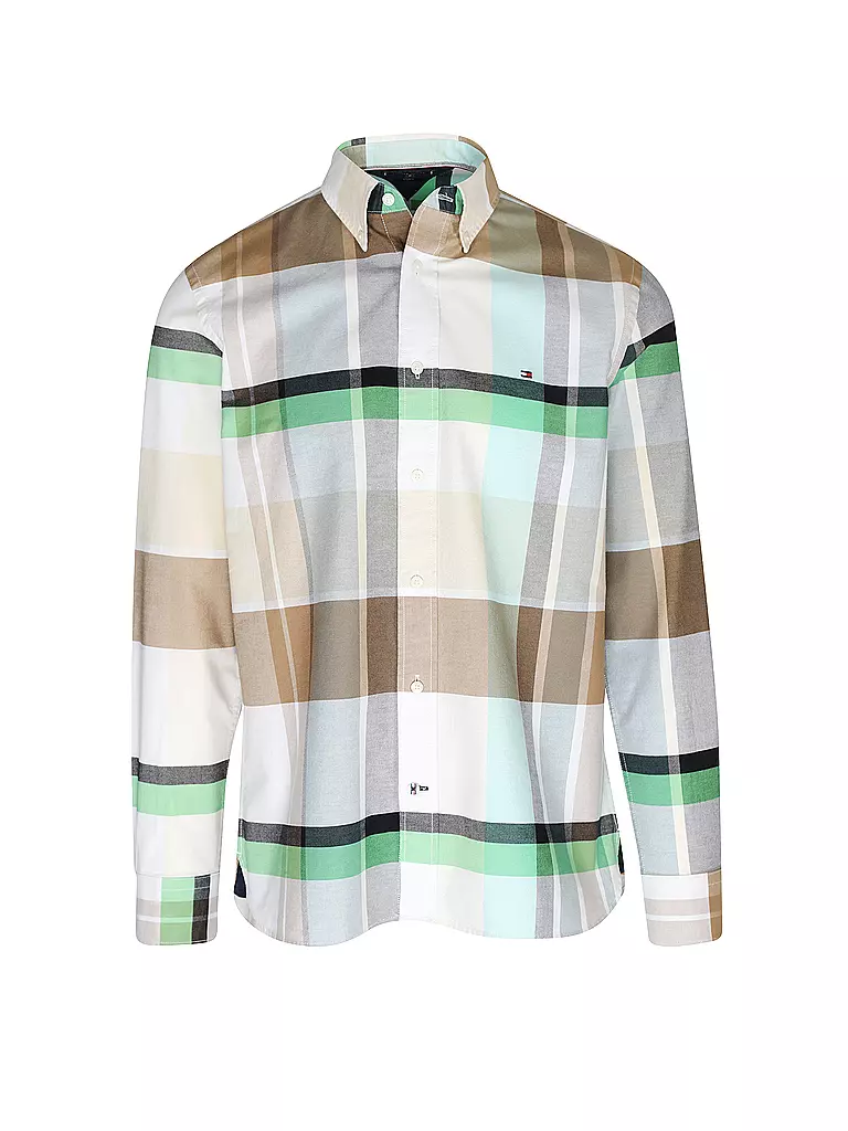 TOMMY HILFIGER | Hemd Slim Fit  | grün