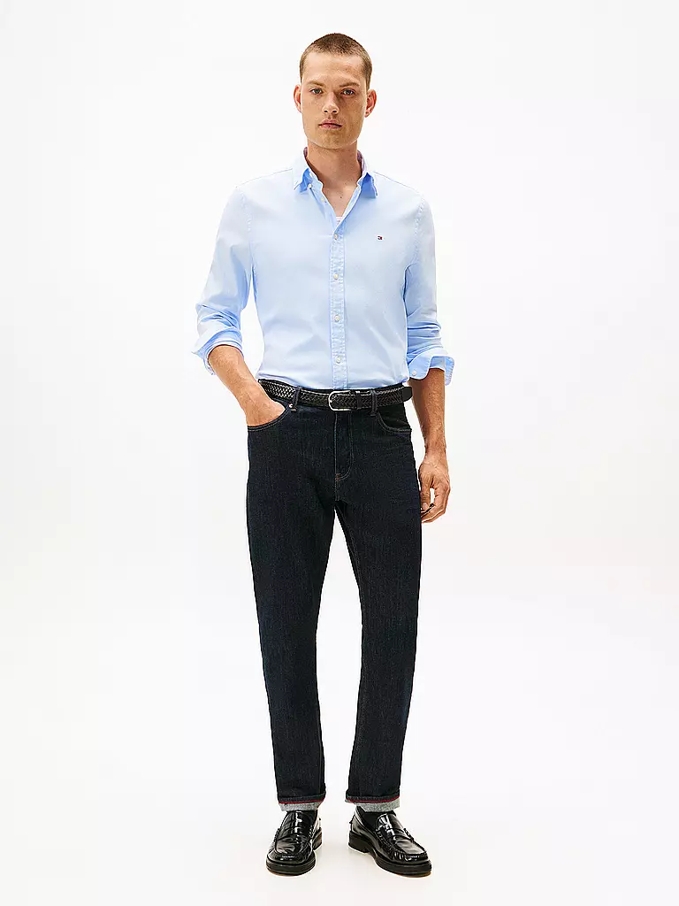 TOMMY HILFIGER | Hemd Slim Fit  | hellblau