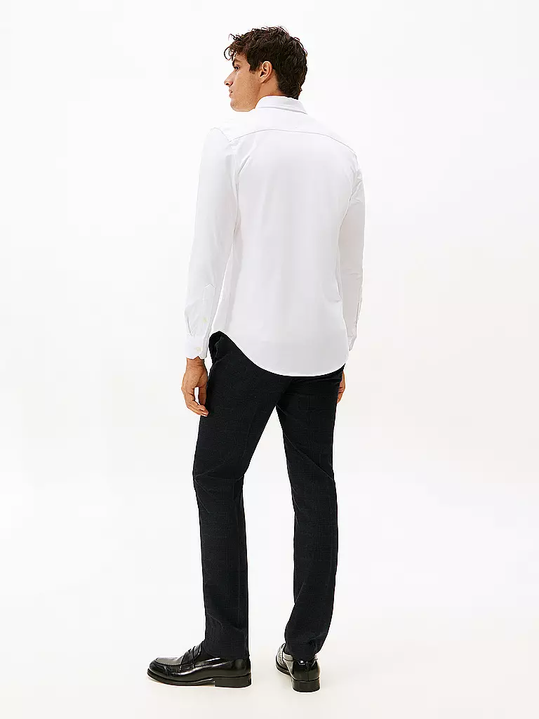 TOMMY HILFIGER | Hemd Slim Fit  | weiss