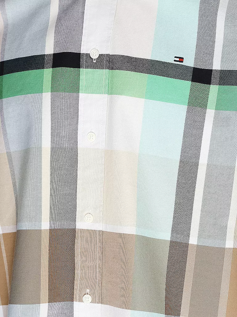 TOMMY HILFIGER | Hemd Slim Fit  | grün