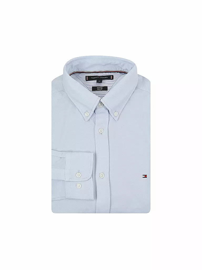TOMMY HILFIGER | Hemd Slim Fit 1985 | blau