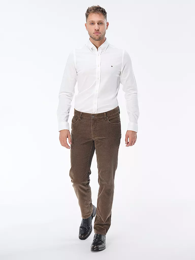 TOMMY HILFIGER | Hemd Slim Fit | weiss