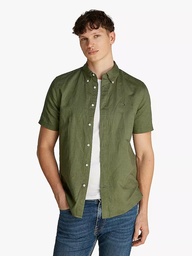 TOMMY HILFIGER | Hemd | olive
