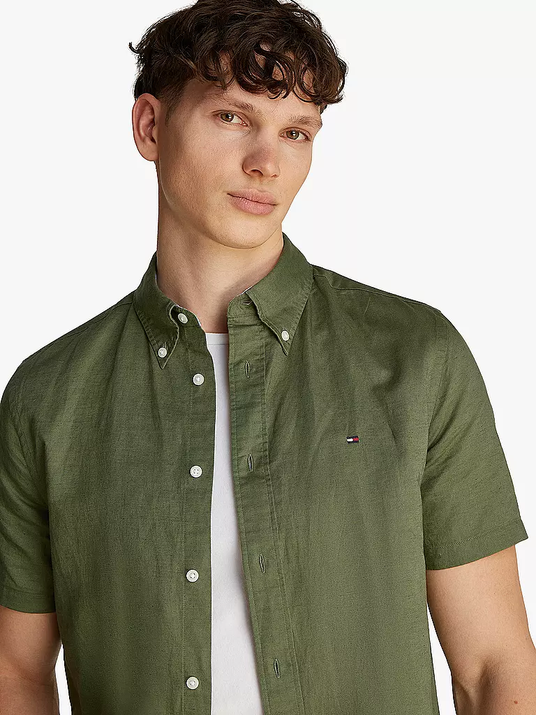 TOMMY HILFIGER | Hemd | olive