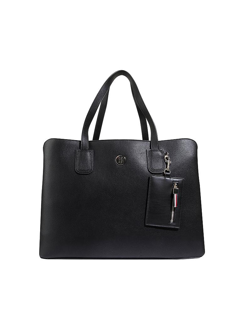 TOMMY HILFIGER | Henkeltasche - Work Bag "Charming" | schwarz