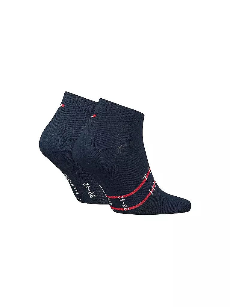 TOMMY HILFIGER | Herren Socken 2er Pkg navy | schwarz