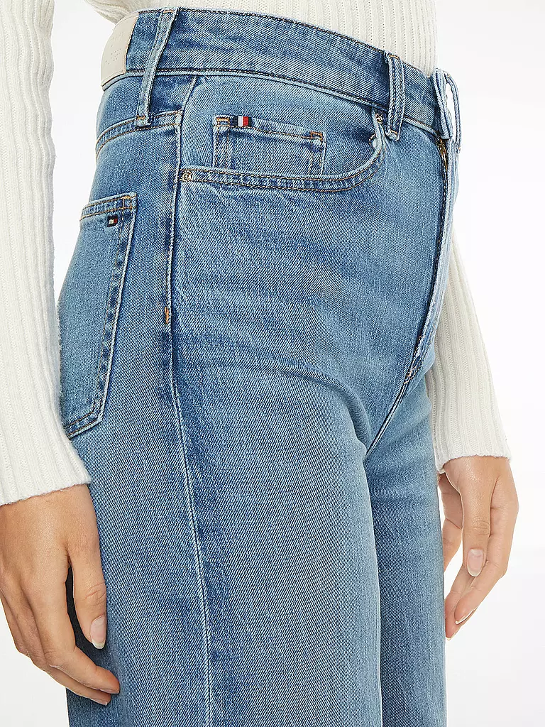 TOMMY HILFIGER | Highwaist Jeans Wide Leg ZAZI | blau