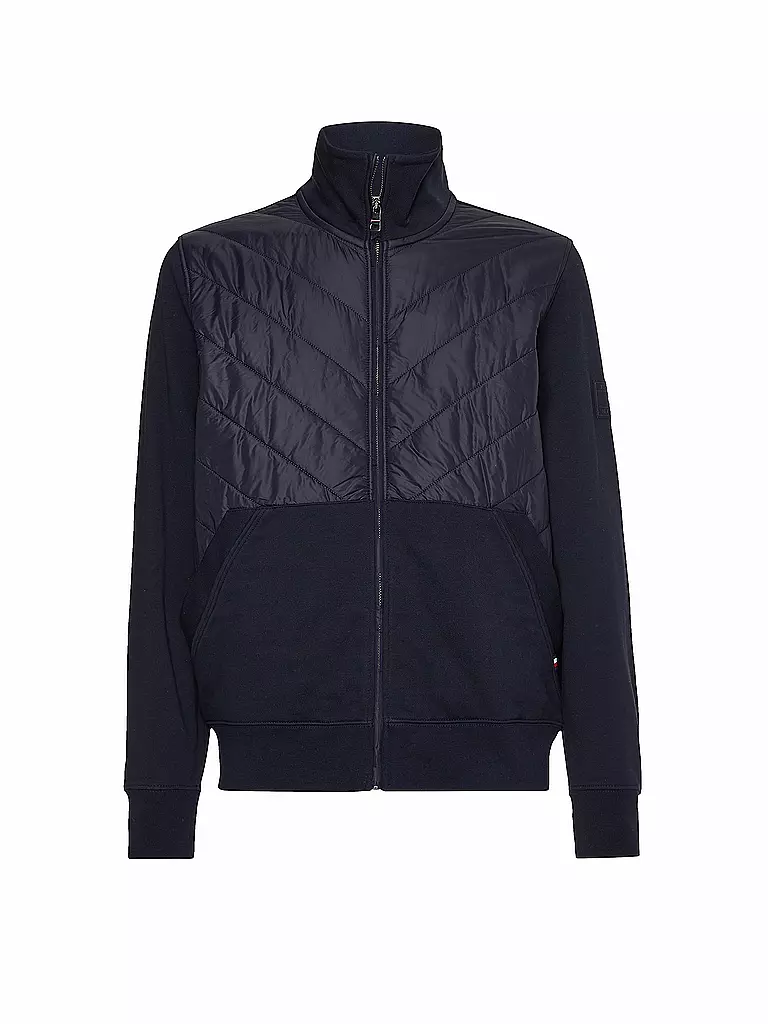 TOMMY HILFIGER | Hybridjacke - Sweatjacke | blau