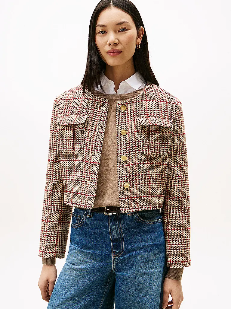 TOMMY HILFIGER | Jäckchen TWEED LADY | 