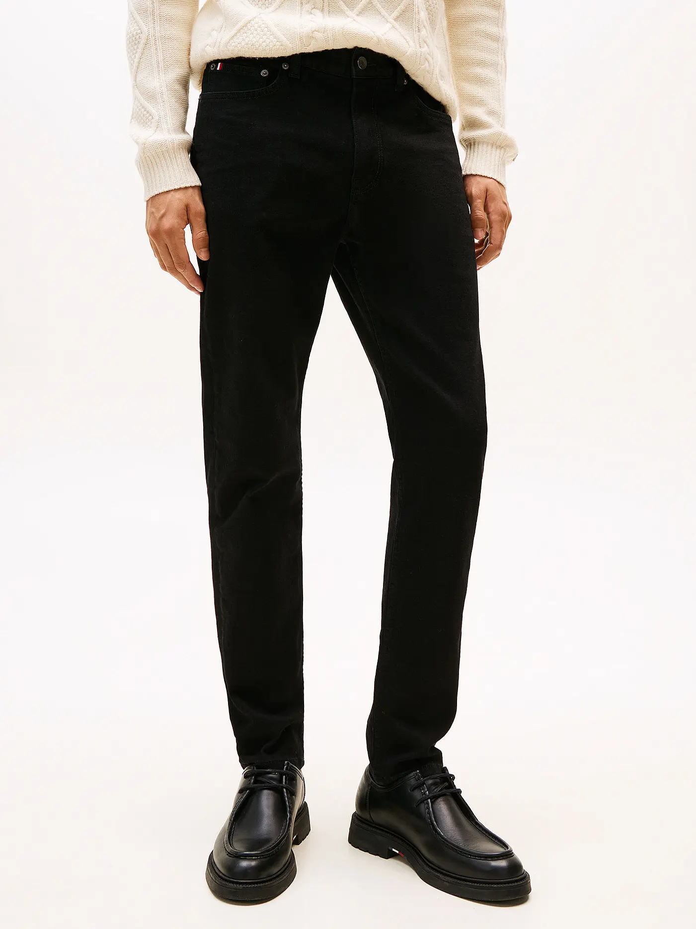 TOMMY HILFIGER | Jeans Slim Fit  | schwarz