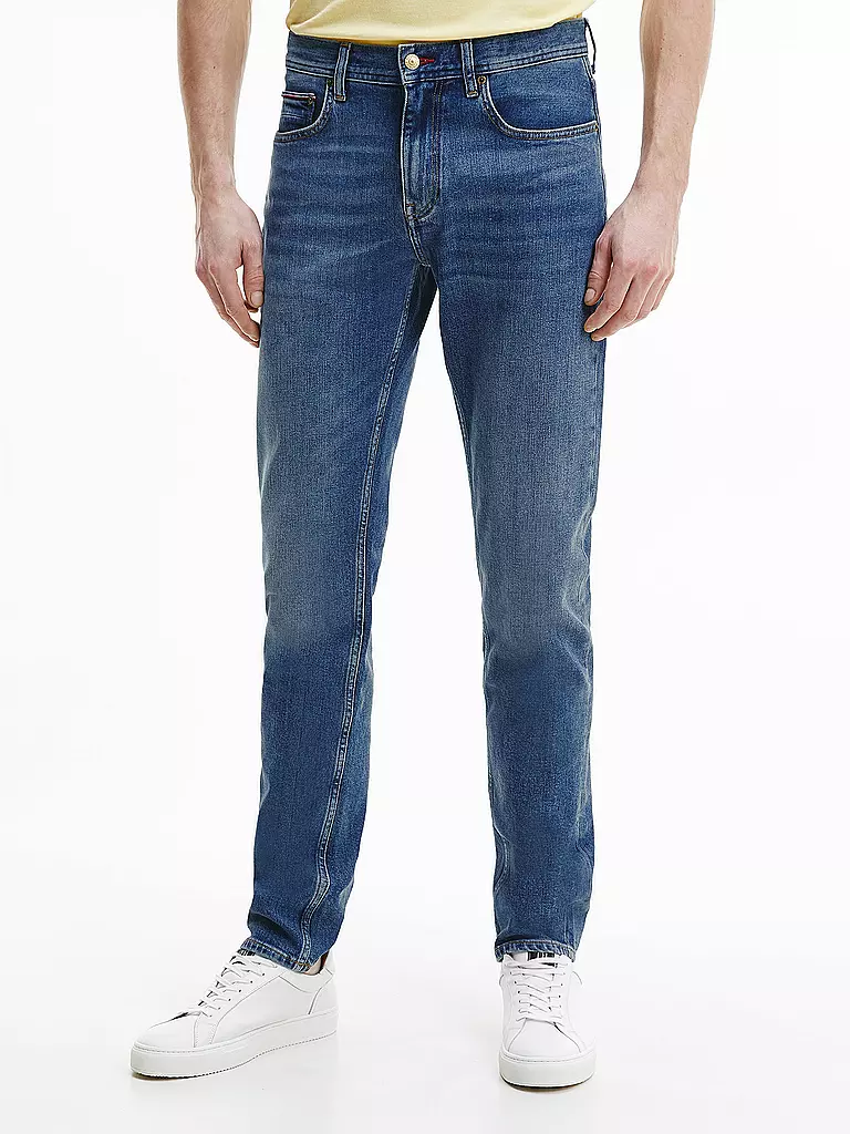 TOMMY HILFIGER | Jeans Straight Fit " Denton " | blau