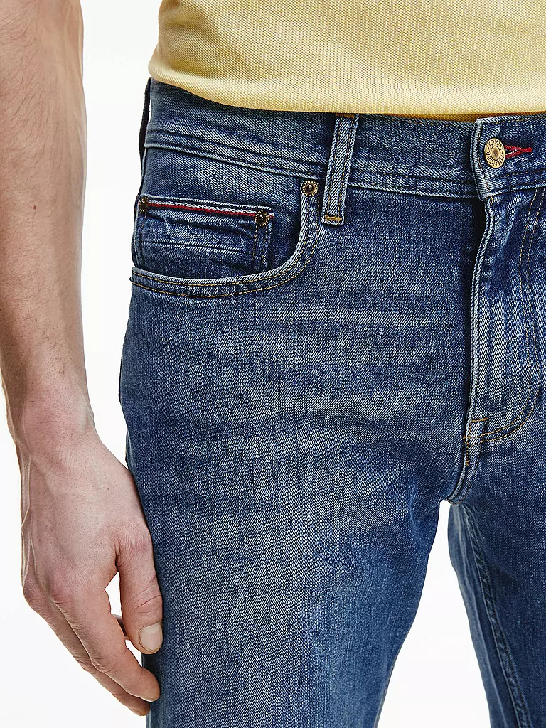 TOMMY HILFIGER | Jeans Straight Fit " Denton " | blau