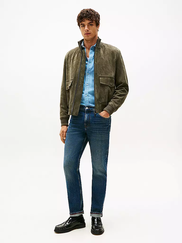 TOMMY HILFIGER | Jeans Straight Fit  | blau