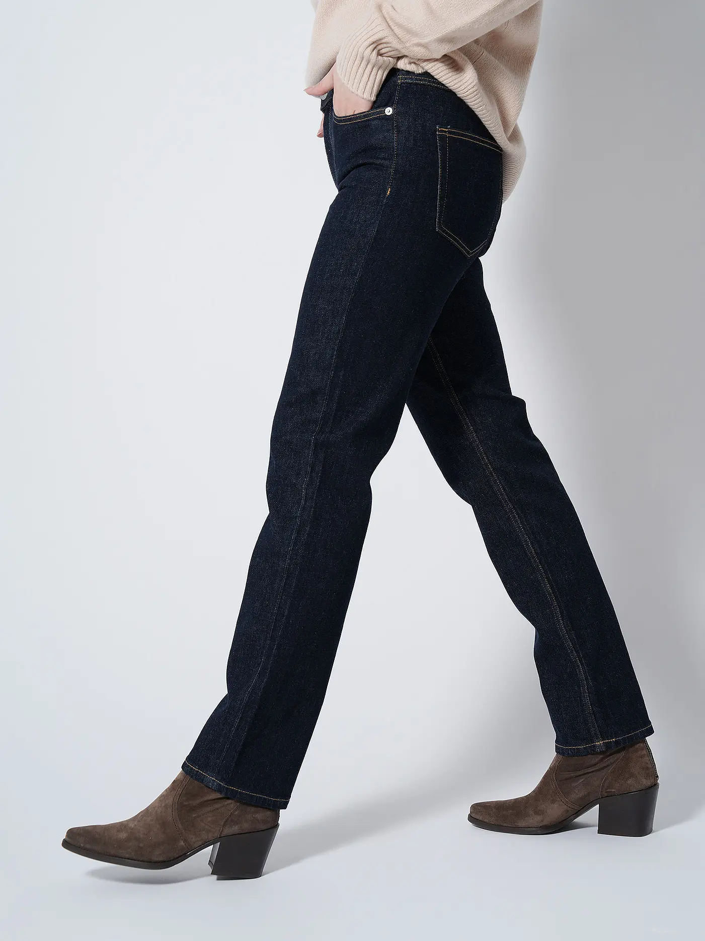 TOMMY HILFIGER | Jeans Straight Fit  | dunkelblau