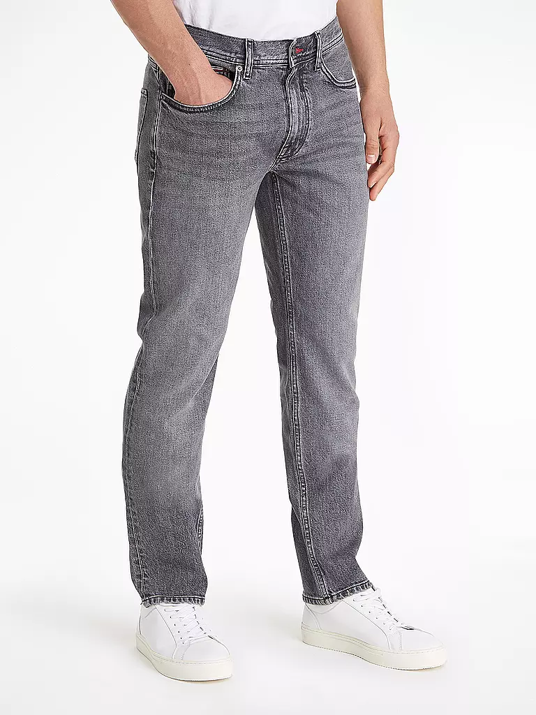 TOMMY HILFIGER | Jeans Straight Fit Denton | grau