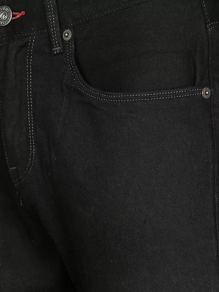 TOMMY HILFIGER | Jeans Straight Fit DENTON | schwarz
