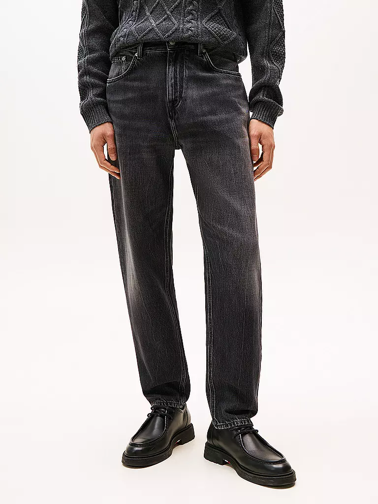 TOMMY HILFIGER | Jeans Tapered Fit | grau
