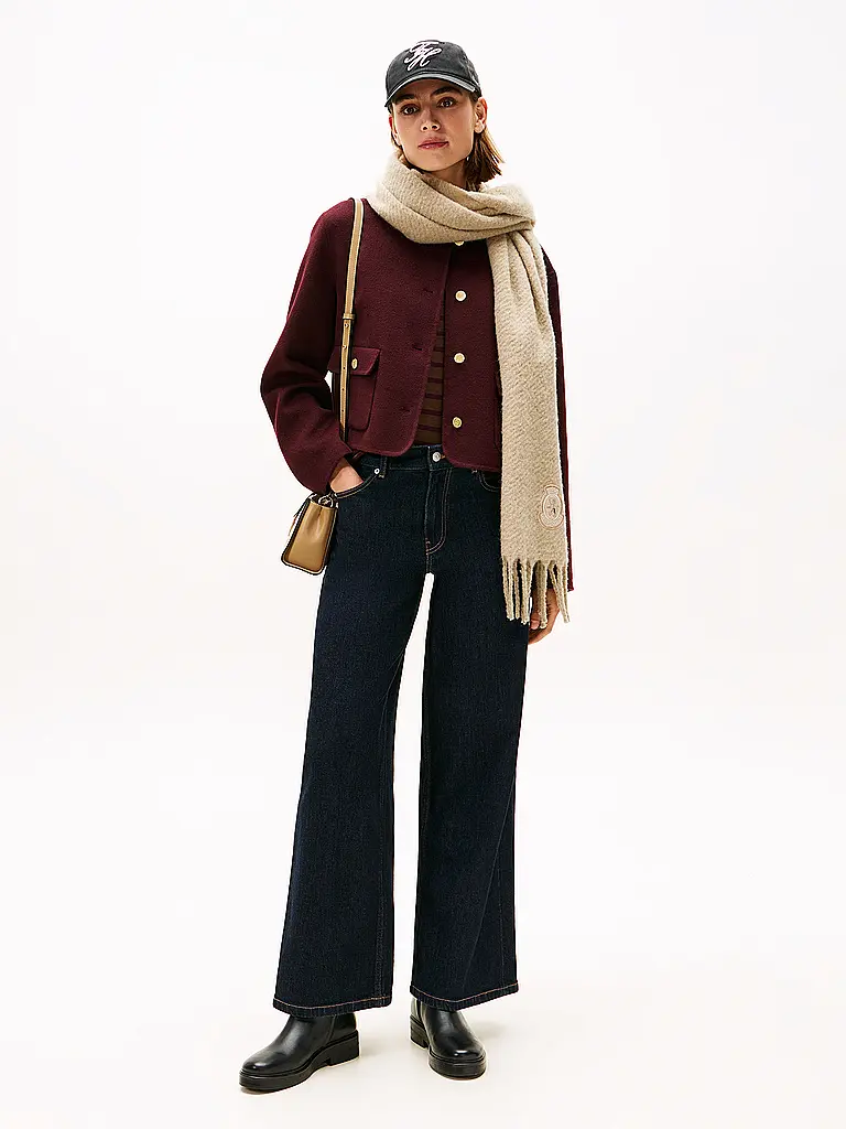 TOMMY HILFIGER | Jeans Wide Leg  | dunkelblau