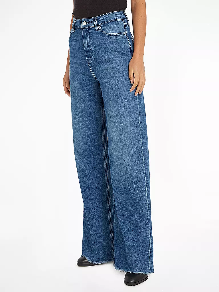 TOMMY HILFIGER | Jeans Wide Leg | blau