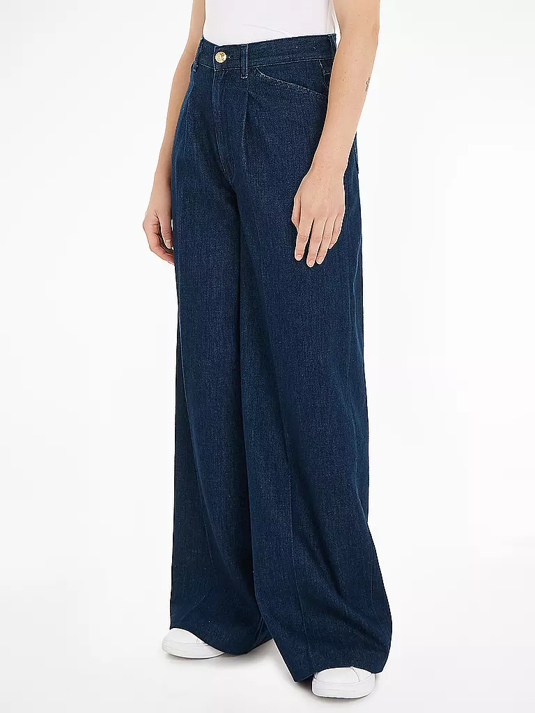 TOMMY HILFIGER | Jeans Wide Leg | dunkelblau