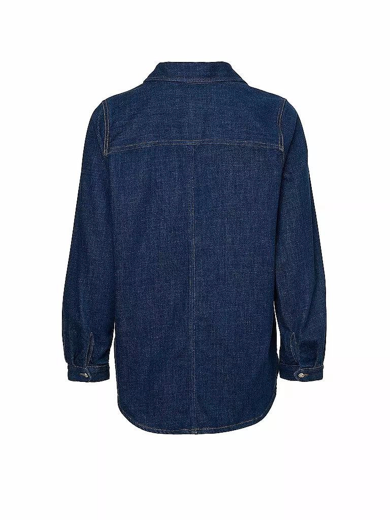 TOMMY HILFIGER | Jeansbluse - Overshirt  | blau