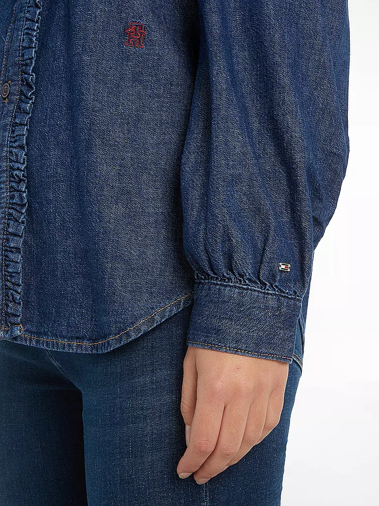 TOMMY HILFIGER | Jeansbluse | blau