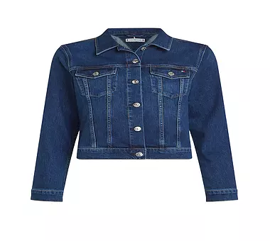 TOMMY HILFIGER Jeansjacke dunkelblau
