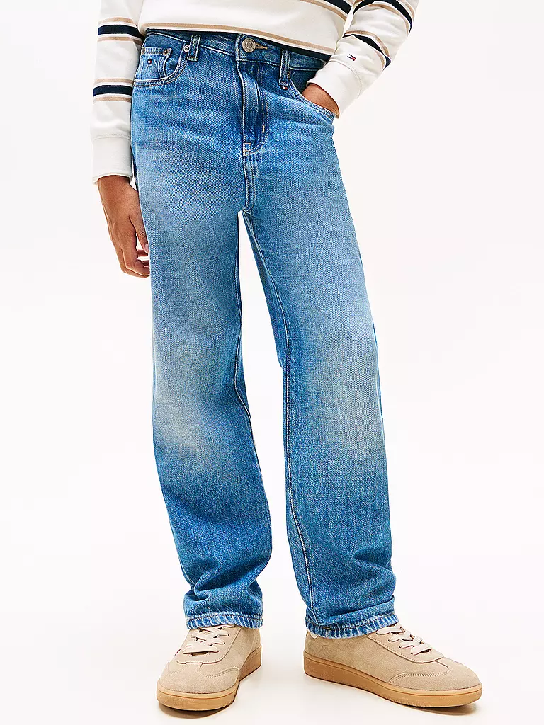 TOMMY HILFIGER | Jungen  Jeans Regular Fit | blau