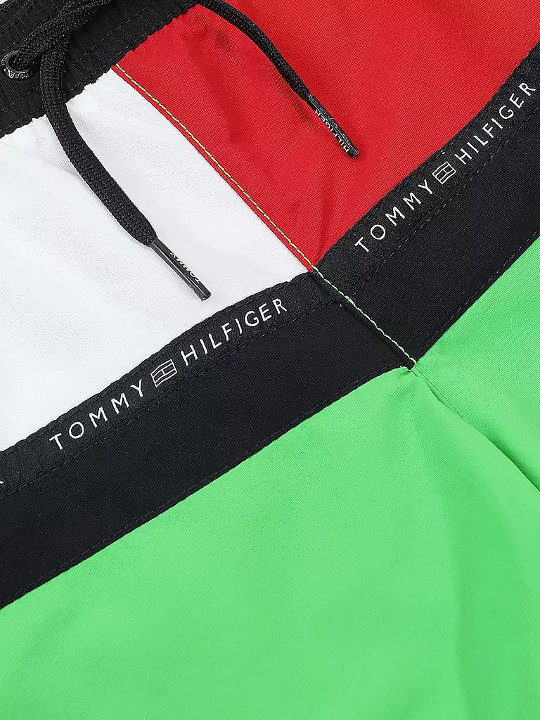 TOMMY HILFIGER | Jungen Badeshorts | grün