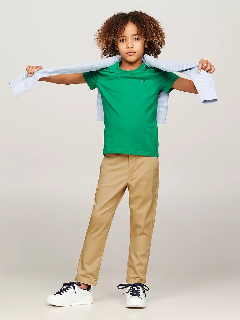 Wheat Jungen Chino Shorts - Bio Baumwolle Mit GOTS Zertifizierung | Verstellbarer Bund