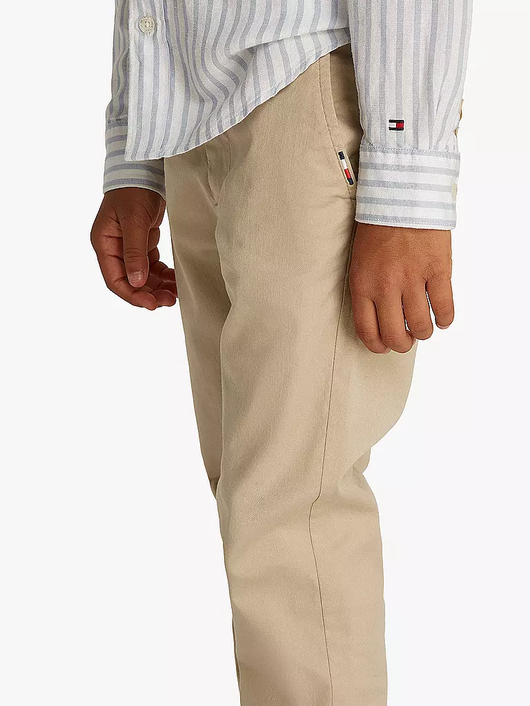 TOMMY HILFIGER | Jungen Chino 1985 | schwarz