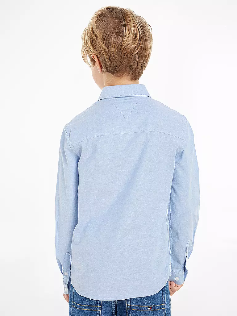 TOMMY HILFIGER | Jungen Hemd  | hellblau