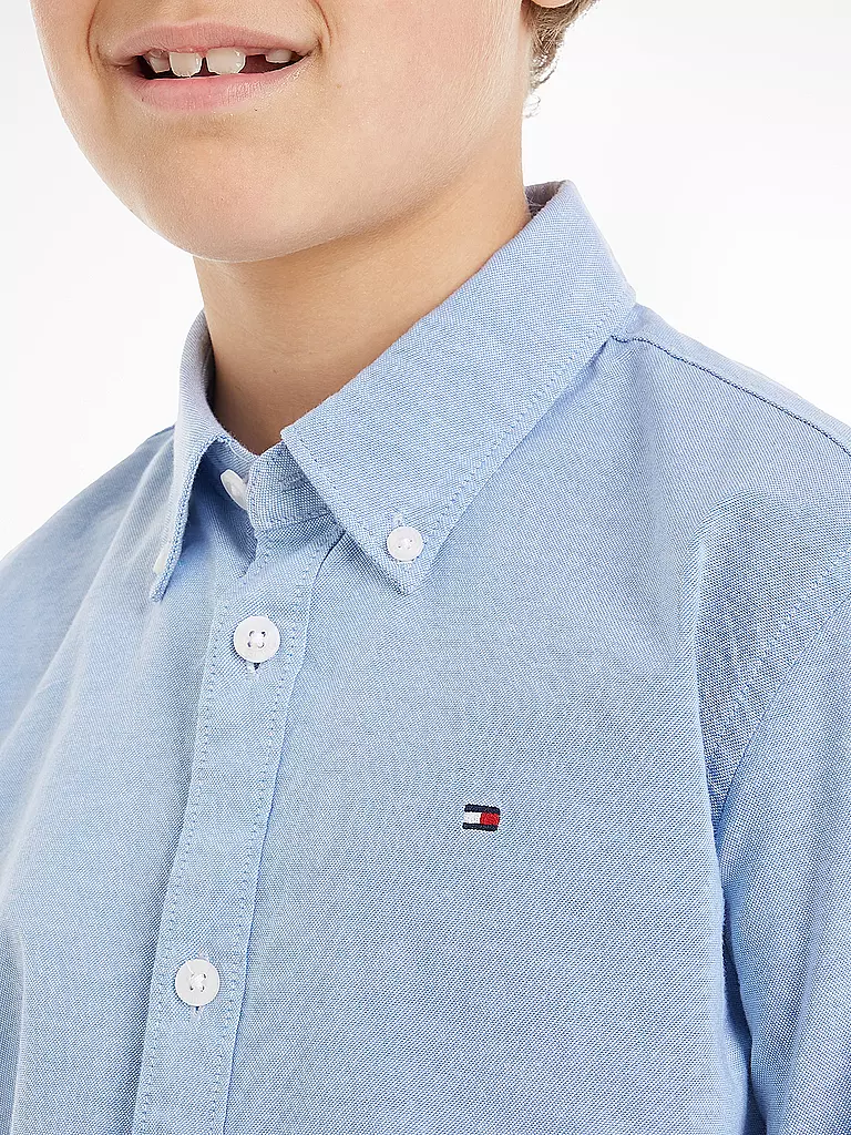 TOMMY HILFIGER | Jungen Hemd  | hellblau
