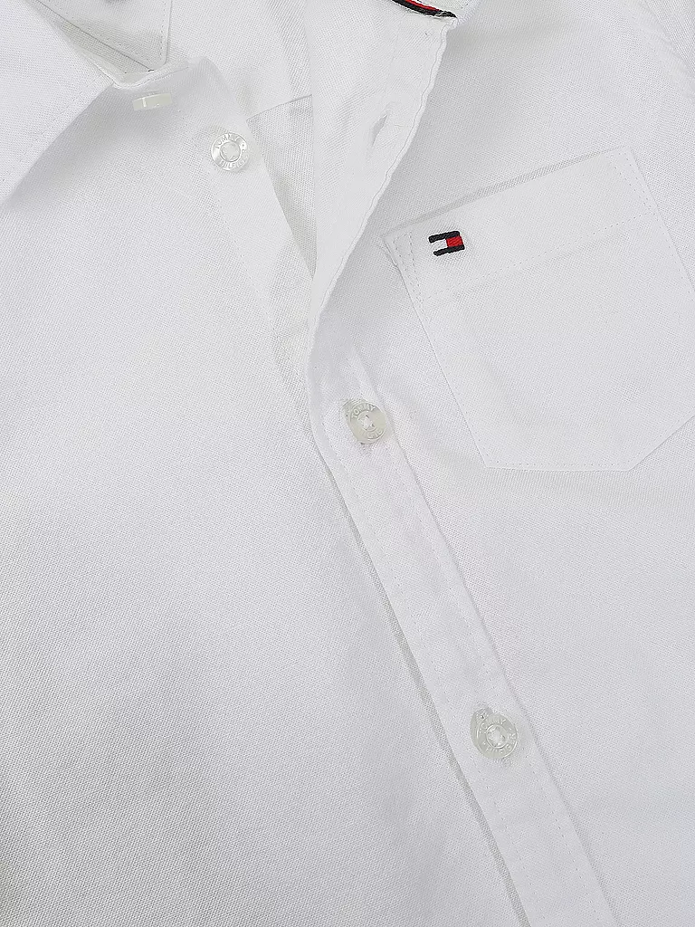TOMMY HILFIGER | Jungen Hemd Regular Fit  | weiss