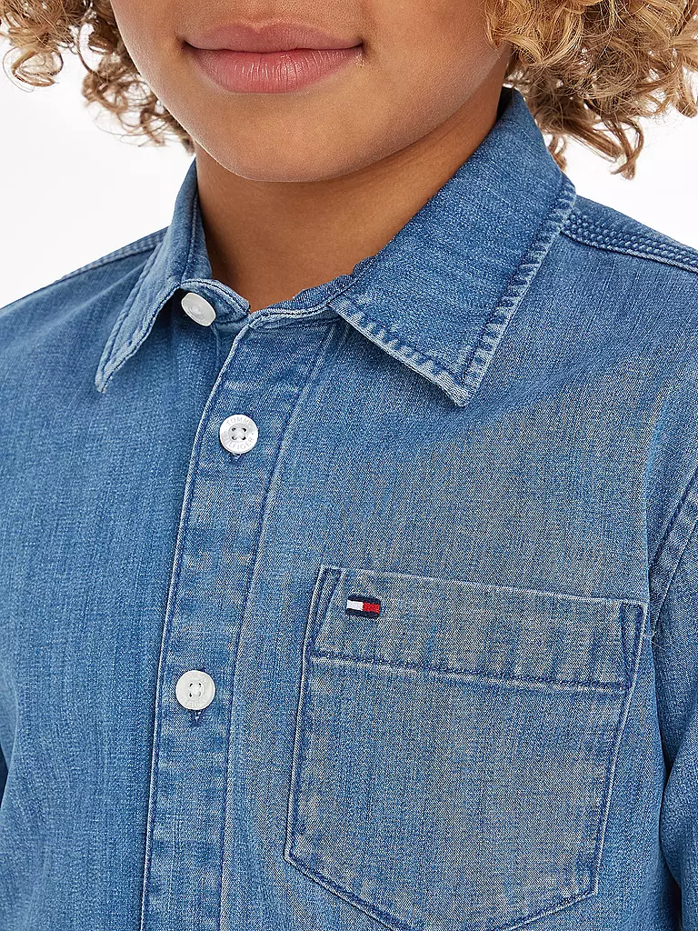 TOMMY HILFIGER | Jungen Hemd | blau