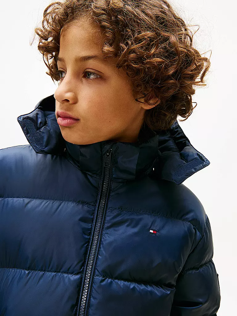 TOMMY HILFIGER | Jungen Jacke  | dunkelblau