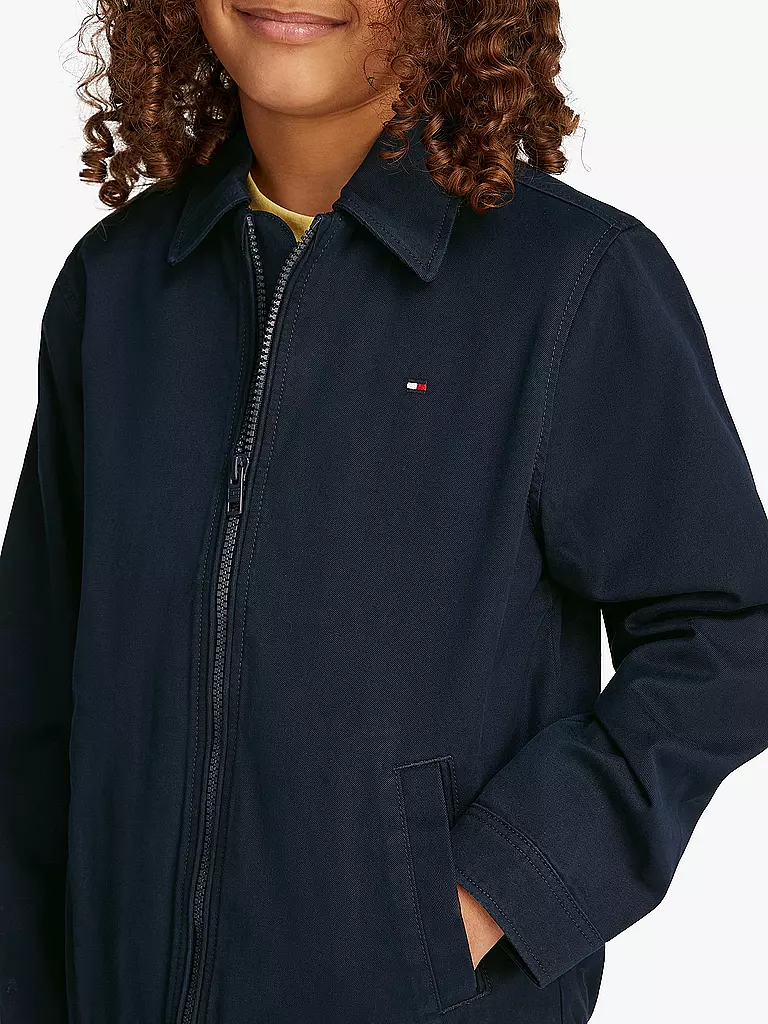 TOMMY HILFIGER | Jungen Jacke  | dunkelblau
