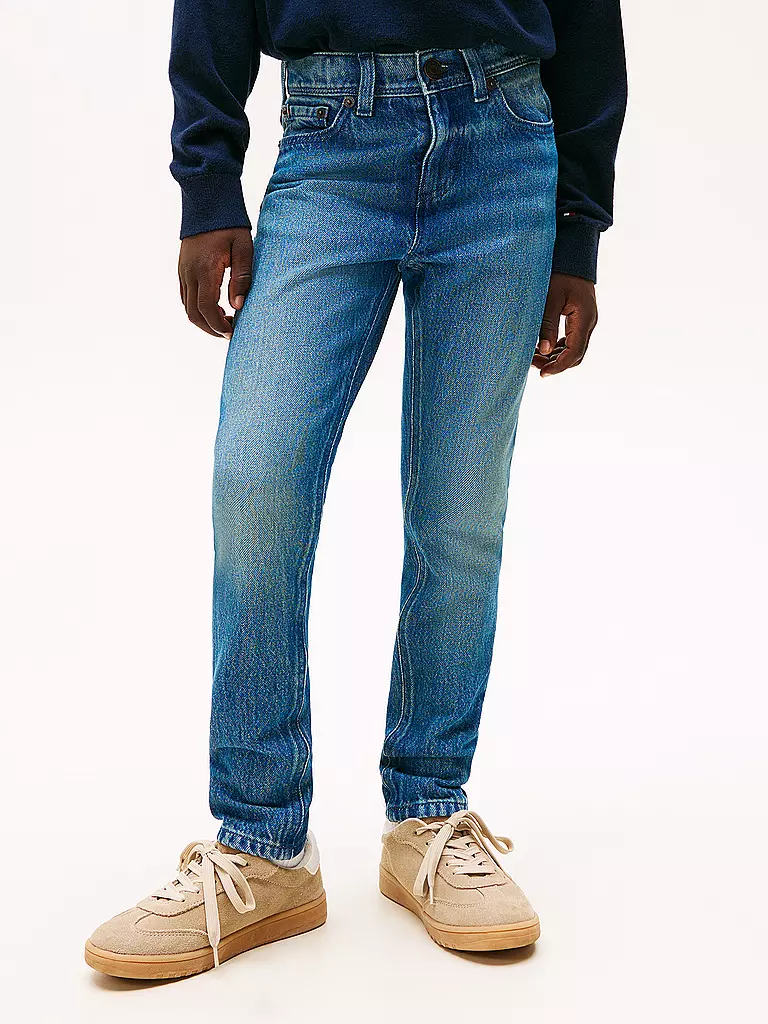 TOMMY HILFIGER | Jungen Jeans Slim Fit SCANTON  | blau