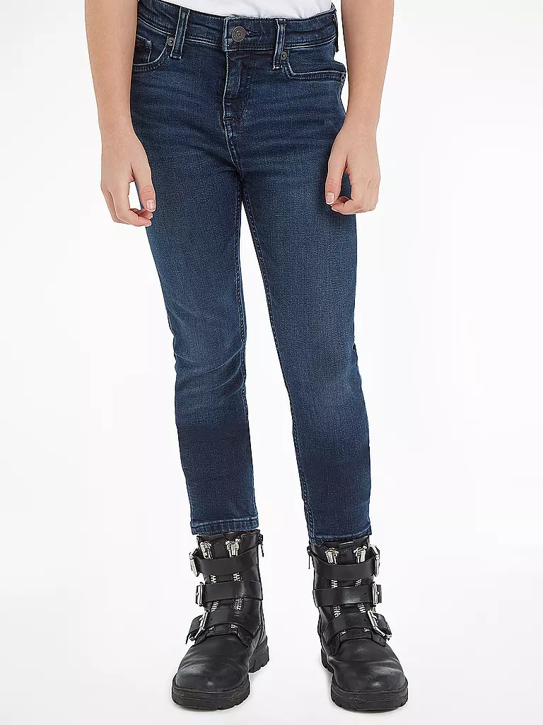 TOMMY HILFIGER | Jungen Jeans Slim Fit SCANTON | dunkelblau