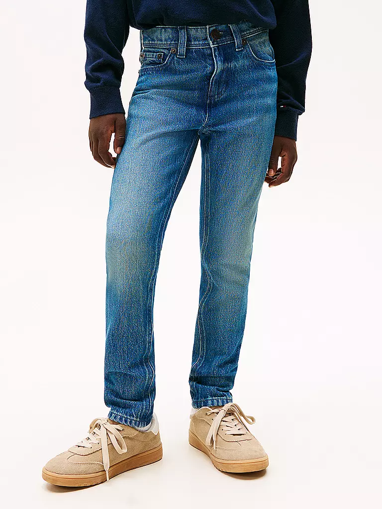 TOMMY HILFIGER | Jungen Jeans Slim Fit SCANTON | dunkelblau